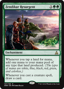 1119枚目 ゼンディカーの夜明けとセットブースターの幕開け Mtg 今日の一枚 Revised